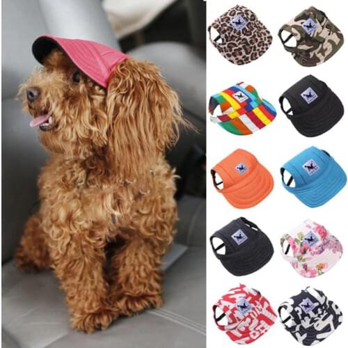 Fashion Outdoor Baseball Style Dog/Cat Caps New Size Arrive Pet Hats