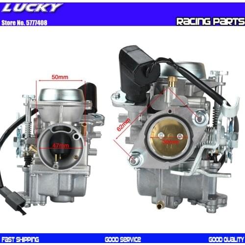 Motorcycle 30mm Carburetor For Yamaha Majesty 250 YP250 250cc Scooter Vergaser Linhai 260cc Marquis Te-250cc ATV Quad Parts Carb