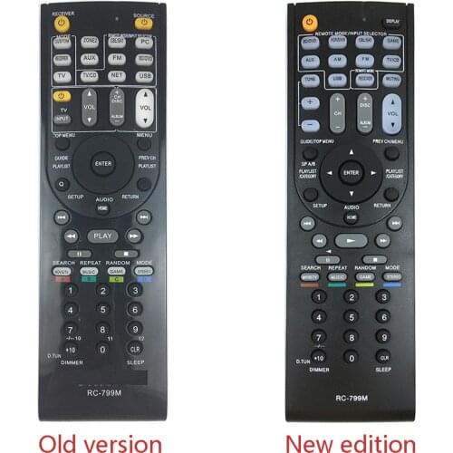 New Remote Control RC-799M Fit For Onkyo TX-SR507S RC-737M/ RC-834M / RC-765M TX-NR414 TX-NR515 TX-NR717 TX-NR828