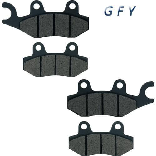 For KAWASAKI KVF 750 Brute froce 750 4x4i NRA Outdoors 2008-2009 KVF750 Brute roce 750 4x4i EPS 2012-2017 Brake Pads Front L+R