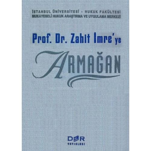 Prof. Dr Zahit İmre'ye Gratuity. Collective. Der Broadcasts
