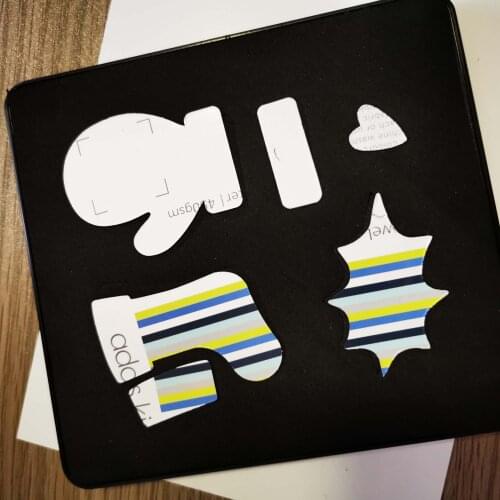 Christmas shapes wooden steel die SMR-HO0002