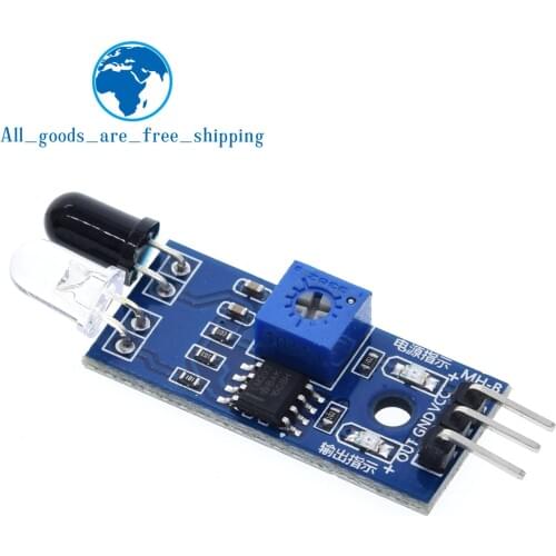 Smart Electronics New for Arduino Diy Smart Car Robot Reflective Photoelectric 3pin IR Infrared Obstacle Avoidance Sensor Module