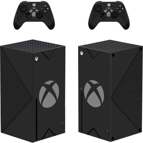 Symbol Design Skin Sticker Cover for Xbox Series X Console and Controllers Series X Skin Sticker Decal Vinyl