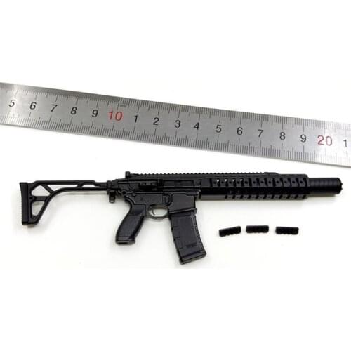 EASY&SIMPLE ES 1/6th 06027 Black Version Weapon C LVAWA Assault Rifle For Doll Soldier Doll Collection