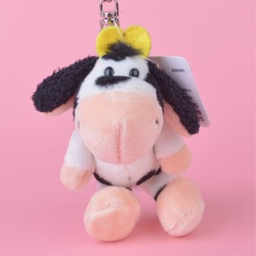 1 Pcs Cattle Small Plush Pendant Toy, Kids Doll Keychain / Keyholder Gift Free Shipping