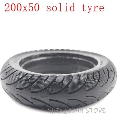 HOT sale 3 types of solid tire 8 inch Non-Pneumatic Tire 200x50 fit for electric Gas Scooter & Electric Scooter