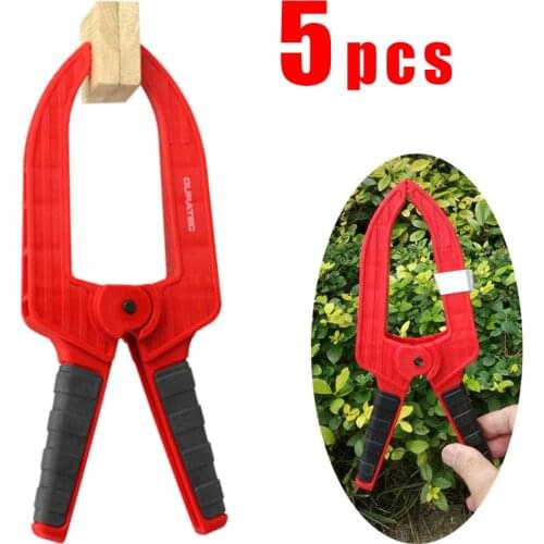 6 inch Heavy duty woodworking plastic spring clamp strong A type extra large clip nylon wood carpenter spring clamps tool