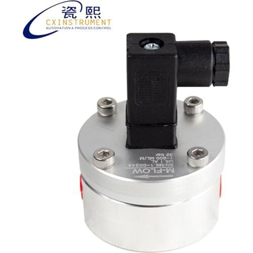 Anodized aluminum material Industrial And Heavy Equipment Hydraulic Olive Oil Fuel Metering Micro Flow Meter