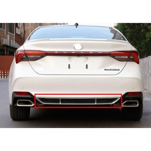 ABS Chrome Rear Bumper Molding Cover Trim For Toyota Avalon 2019-2020