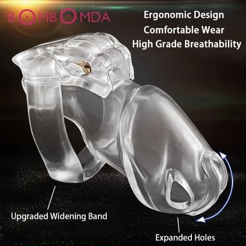 Male Chastity Device Set Cock Cage Penis Ring Dick Bondage Belt Fetish Adult Sex Toys Male Chastity Cage Device Erotic Sex Shops