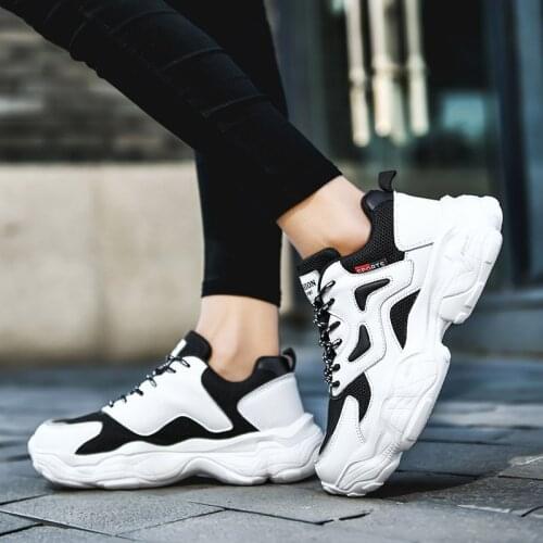 New 2021 Women Chunky Shoes Fashion Designer Platform Sneakers Woman Casual Comfortable Trend Shoes for Ladies Plataforma Mujer