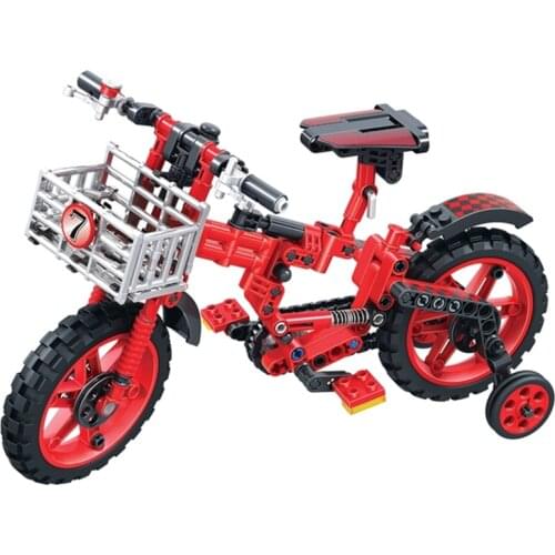 2021 NEW Creator Series City MOC Childrens Bicycles Building Blocks Model Bricks Classic Bike For Kids Education Toys Gift Car