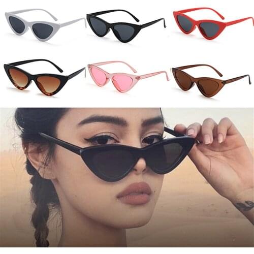 Sexy Retro Sunglasses Women Fashion Small Triangle Sunglasses Female Shades Ladies Trending Streetwear UV400 Eyewear