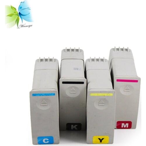 Winnerjet 4 colors 80# 80 pigment ink cartridge for HP designjet 1050 1055 1050cm 1055cm plus printer ink cartridge