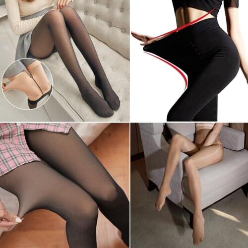 Sexy Women Tights Winter Warm Pantyhose High Elastic Nylon Pantyhose Stretchy Long Stockings Pantyhose for Girls Famale Stocking