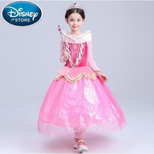Disney Frozen dress princess cosplay elsa anna snow white clothing christmas costume infant carnival trolls baby clothes kids