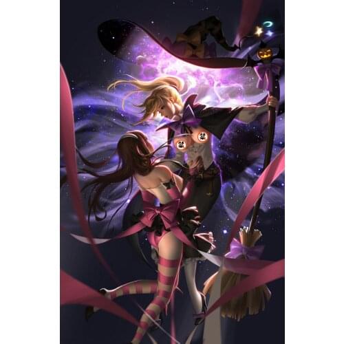 Print silk or canvas game ow dva mei Mercy sexy lady art poster 16x24 24x36 inch custom living room bedroom decorative painting
