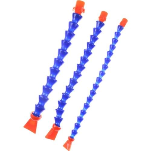 300mm 1/4'' 3/8" 1/2"Light Machine Bamboo Oil Coolant Pipes Captain Nozzle Water Cooling Flexible Oil Coolant Hoses Plastic 1pc