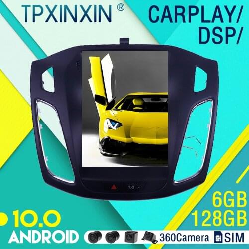 10.0 For Ford Focus 2012 - 2017 Android Car Stereo Radio with Screen Tesla Radio Player Car GPS Navigation Head Unit