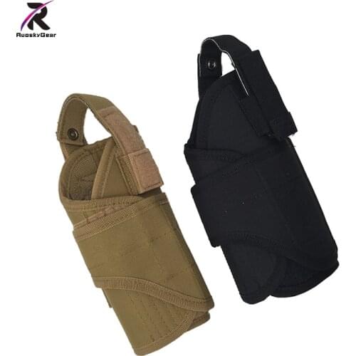 2019 Glock Multi-function Outdoor Hunting Tactical Puttee Thigh Leg For Gun Holster Pouch Wrap-around Bag with Good Quality