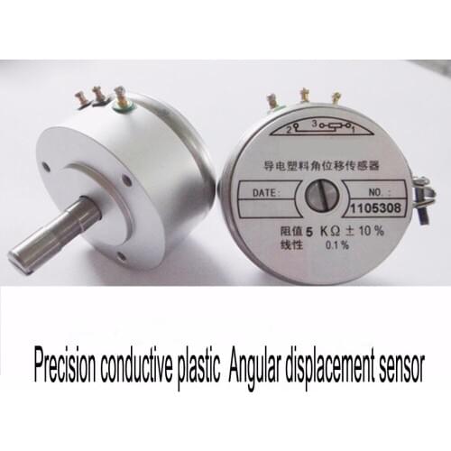 Free shipping 2pc Angle sensor precision conductive plastic potentiometer linear precision engraving 1K 2K 3K 5K 10K option