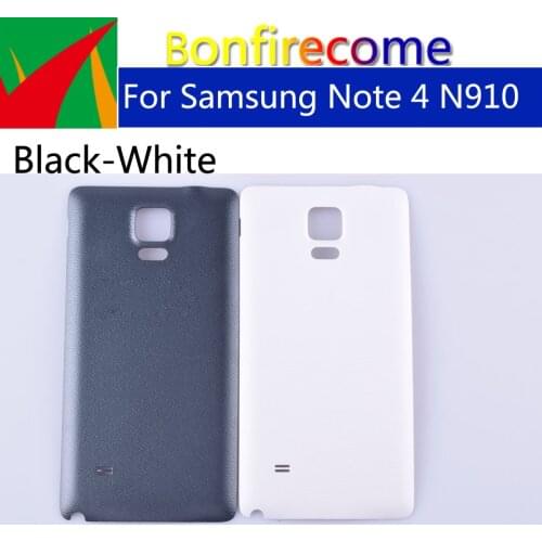 10Pcs Note4 For Galaxy Note 4 N910 N910A N910F N910H N9108V N910T N910W8 Housing Back Battery Cover Case Rear Door Chassis Shell
