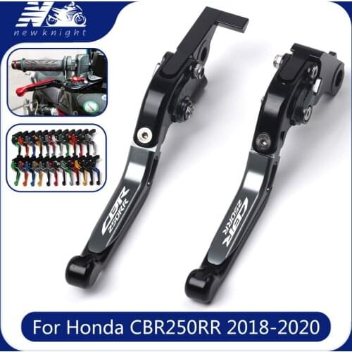 For Honda CBR250RR CBR 250RR 2018 2019 2020 Motorcycle Accessories Adjustable CNC Folding Extendable Brake Clutch Lever Levers