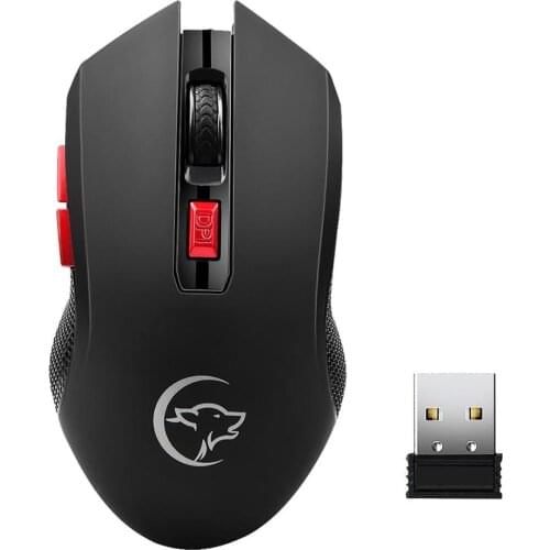 G817 Ergonomic Professional-Grade Gaming Mouse 2400DPI PC Battery Powered 2.4G Optical Sensor Gamer For Computer Laptop PC Mices