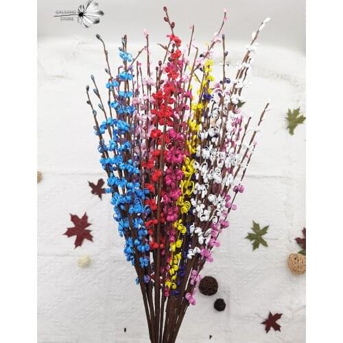 Artificial Flowers, Winter Jasmine Flowers, Plum Blossom False Bouquet, Home Living Room Decoration, Wedding Photograph