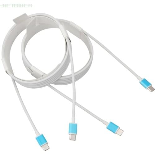300pcs/lot USB Type C To Type C Cable for Huawei Mate 20 Fast Charger Type-c Cable To for IPhone Xs Max Xr X 8 Macbook Air Pro