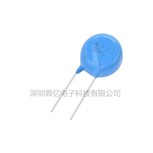 Free shipping high voltage ceramic capacitors 30KV 472 0.0047UF 4700PF Y5V 10pcs/lot