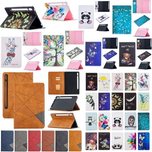 Stand Leather Case For Samsung Galaxy Tab S7 SM-T870 T875 Magnetic Smart Funda Cover For Galaxy S7 2020 T870 SM-T875 Case Shell