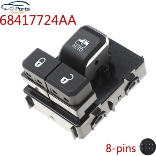 NEW 68417724AA 8-pins Auto Power Window Switch For Dodge MOPAR GENUINE