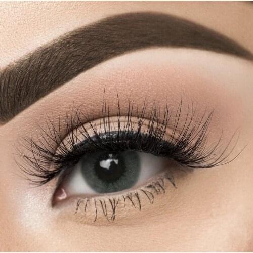 Leisurely Beauty 3D Popular Fluffy Cruelty free Eye Mink Lashes Cross Full Volume False Eyelashes Eyelash