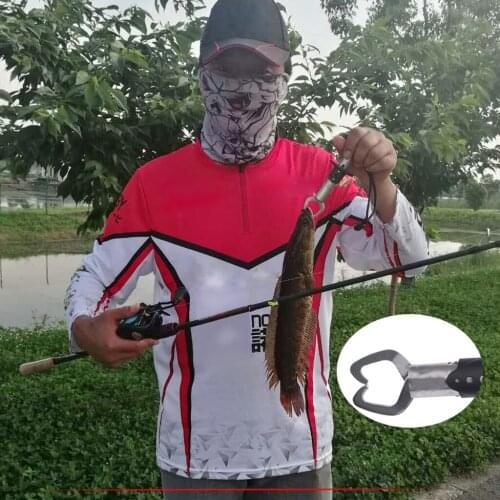 Stainless Steel Fishing Plier Scissor Gripper Tackle Trigger Grabber Grab