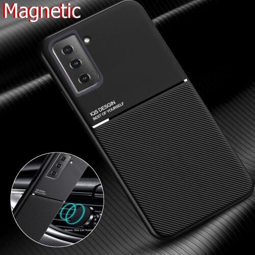 S21 case magnetic car holder phone case forsamsung s21 s30 s 21 30 plus s21utra s30ultra ultra s21plus matte shockproof cover