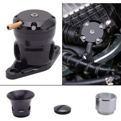 Blow Off Valve BOV Turbo Pressure Blow Dump Black Blow Off Adaptor Valve Train 13 PSI Spring suit for SUBARU XT SUBARU GT