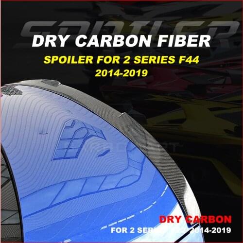 Rear spoiler for 2 series F22 Dry Carbon Fiber M4 Type Spoiler trunk spoiler for bm w F22 2 Series Coupe & F87 M2 2013 - 2019