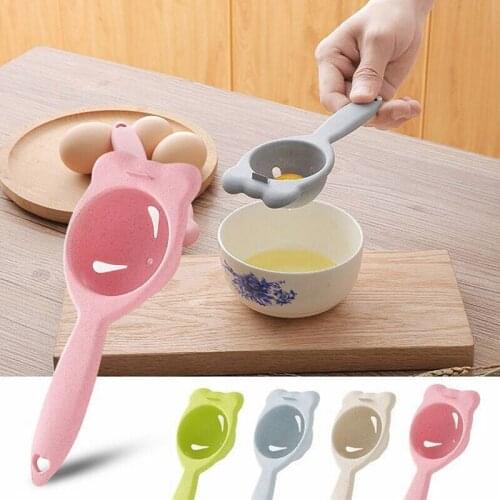 1pcs Food Grade New Creative Egg Yolk Separator Protein Separation Tool Egg Separator Egg Tool Kitchen Tools Gadgets