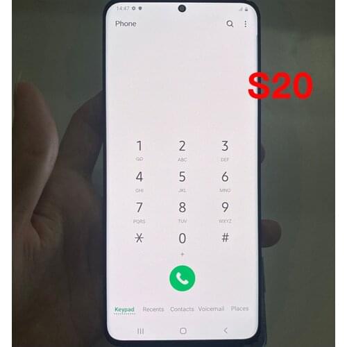 100% Tested Original LCD display For Samsung Galaxy S20 G980 G980F Touch Screen Digitizer Assembly with small Dead Pixels