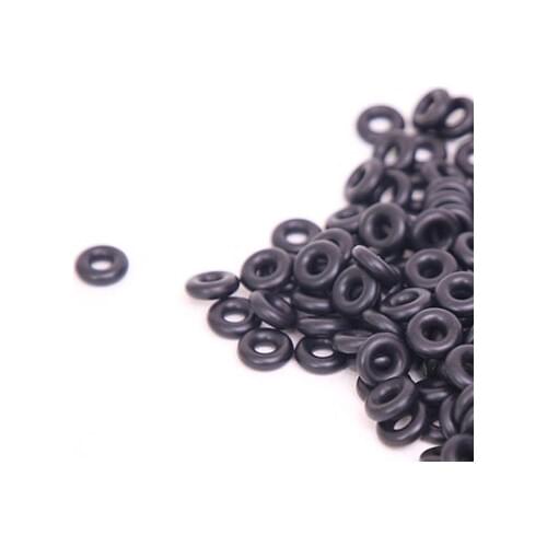 40pcs 1.8mm Wire diameter black Nitrile Butadiene Rubber NBR ring waterproof insulation rubber band 7.3mm-8.75mm Outer diameter