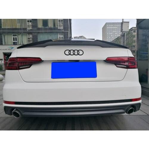 A4 B9 M4-style ABS Plastic Tail Wing Rear Spoiler for Audi A4 B9 Spoiler 2017 2018 2019 2020