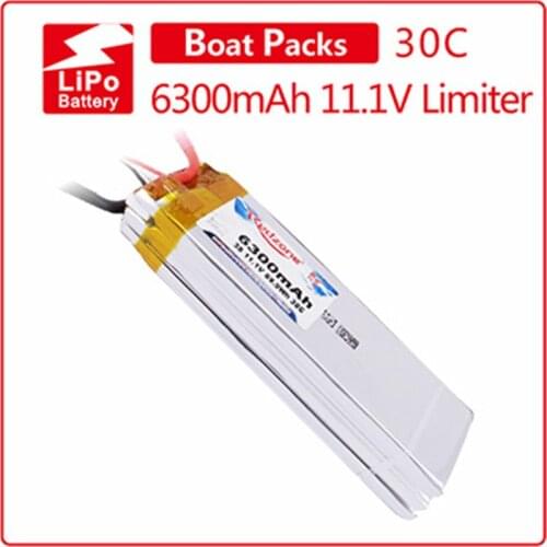Redzone lipo 30C 6300mAh 11.1V R&F training battery Energy Limiter