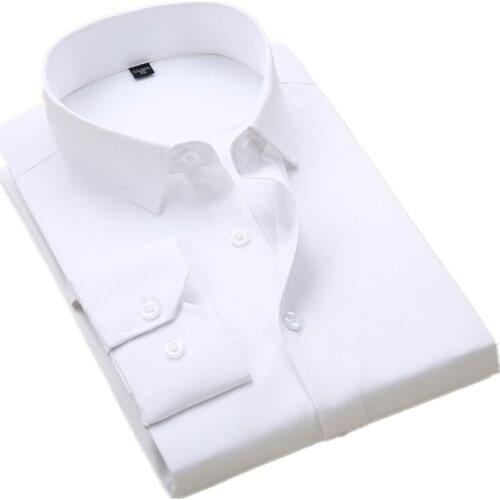 Auguswu Men's Long Shirts