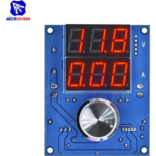 Diymore XH-M403 XL4016 DC-DC DC 5 -36V to DC 1.3 -32V 8A LED Digital Voltage Regulator Buck Step Down Power Supply Module