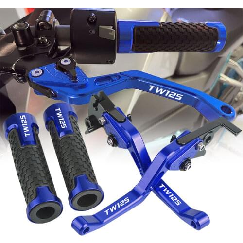 Motorcycle Brake Handle Clutch Lever CNC Adjustable Clutch Brake Levers FOR YAMAHA TW125 TW 125 1999 2000 2001 2002 2003 2004