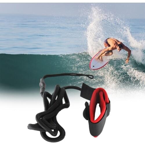 Surfboard Surf 4 Feet Ankle Leash Surfing Elastic Coiled Stand UP Paddle Board Leg Rope Surfboard Ankle Leash Water Sports Tools