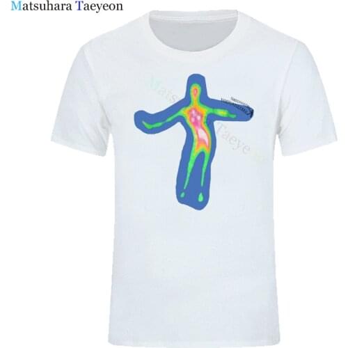 Brand T-Shirt Men Fashion Round Neck Distorted Portrait T-shirt Men Regular Fit Summer T-Shirt men clothing