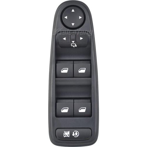 Master Power Window Switch Electric Window Lifter Button 96639383ZD 6554YH For Citroen C4 Picasso 2008-2013